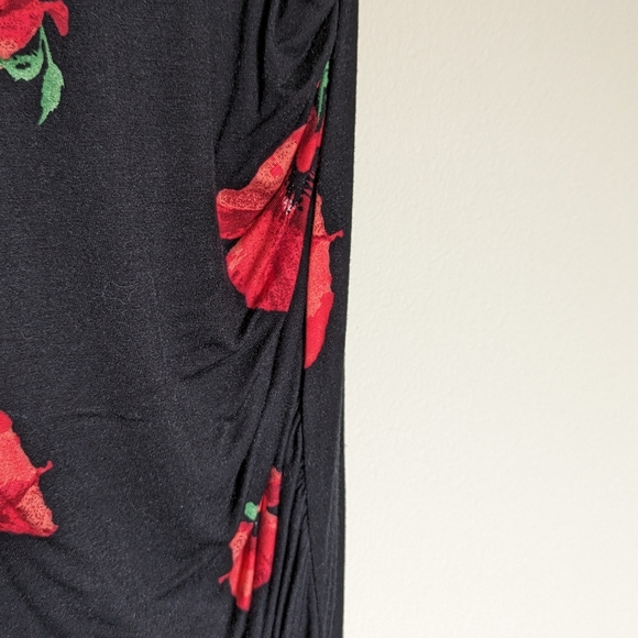 NWOT AVLN Black and Red Dress Size L - Picture 4 of 4